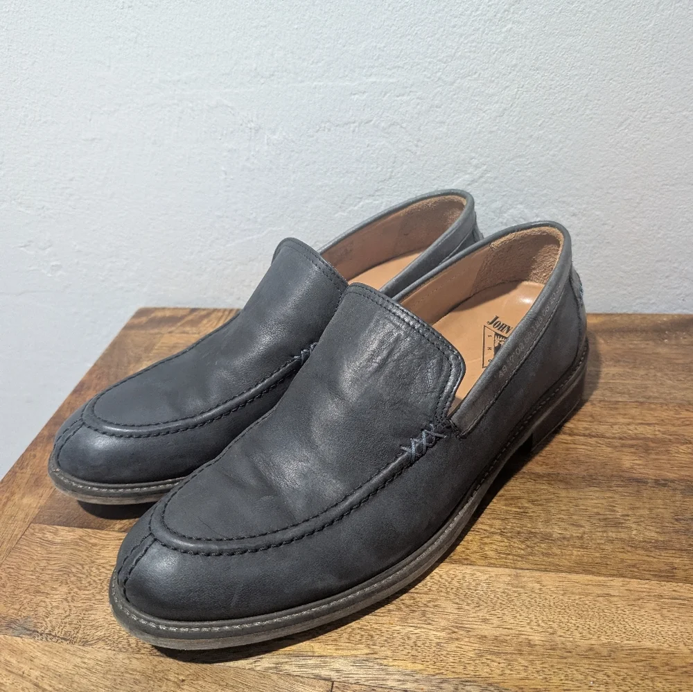 John Fluevog ReynoldsCasual‎ Leather Loafer Shoe Mens Size 10
